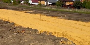 Улица Витольда Почернина готова на 70% Улица Витольда Почернина готова на 70%