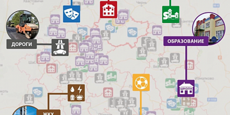 Орловские чиновники бросили развивать "карту развития".