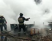 Сегодня утром МЧС локализовало пожар в деревне Леженки Орловского округа