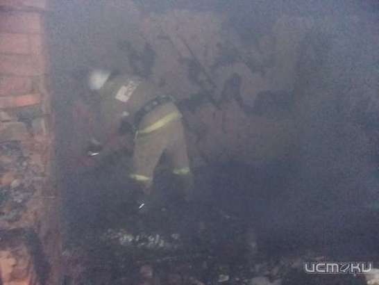 В Колпнянском районе сгорел дом. Погибла женщина