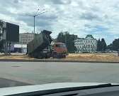 Видео: центр Орла превращается в... площадку для пляжного волейбола