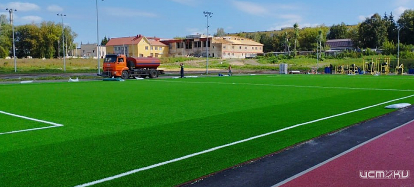 В Мценском районе завершается создание «умной» спортплощадки