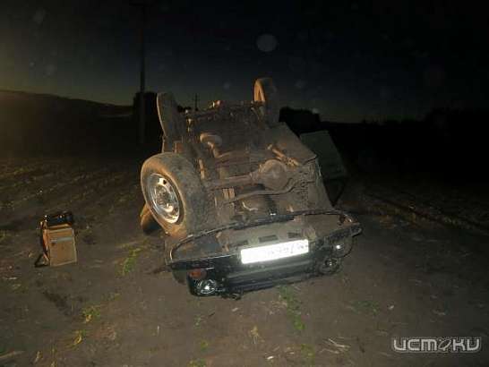 В Троснянском районе перевернулся УАЗ: сводка ДТП за выходные