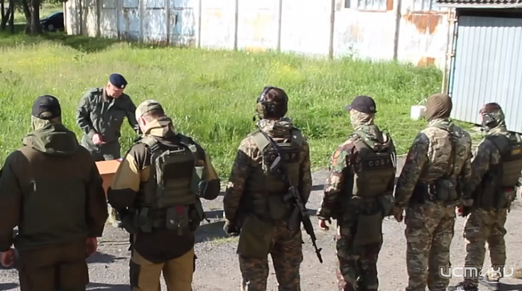 В Орле завершился полевой выход СОБР «Орёл»