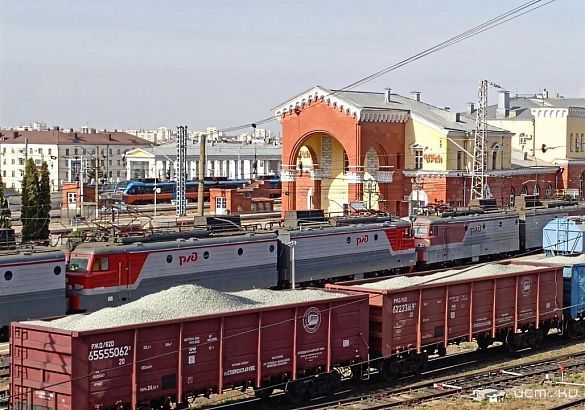 Погрузка на железной дороге в Орловской области в январе – марте выросла более чем на 20 %