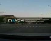 Как это было: водитель «Мерседеса» врезался в машину ДПС, уворачиваясь от ПАЗа