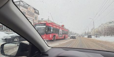 Средиземноморский циклон принёс на орловщину непогоду.