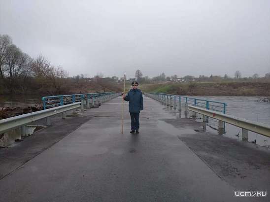 В Орловской области от воды освободился один низководный мост