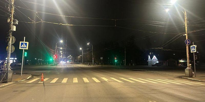 В Орле ищут водителя, который сбил женщину на пешеходном переходе