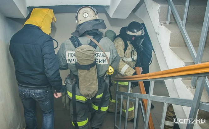 В Орле в квартире едва заживо не сгорели трое мужчин