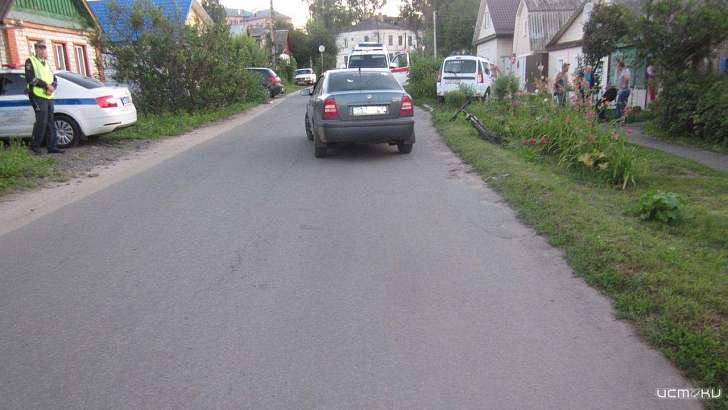 В Орле водитель «Шкоды» наехал на 12-летнего велосипедиста