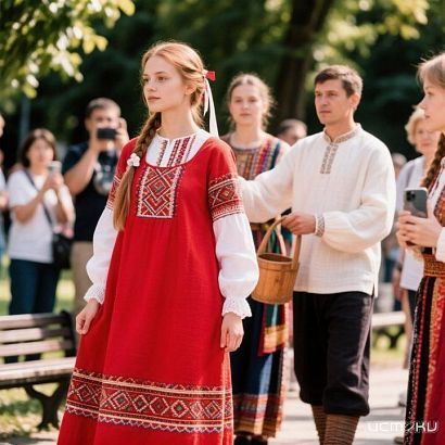 Славянская мода в Орле: сегодня в городском парке пройдёт этно‑показ в рамках фестиваля "Русское утро“