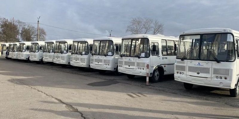 Орловской области передали 25 новых автобусов