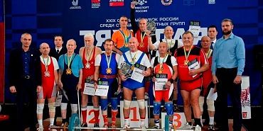 Орловские спортсмены завоевали 10 медалей на открытом Кубке России по тяжёлой атлетике