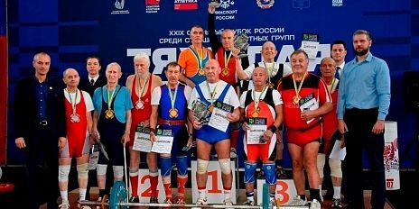Орловские спортсмены завоевали 10 медалей на открытом Кубке России по тяжёлой атлетике