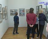 Палитра техник: орловские педагоги изобразили на холсте старинные улочки Ельца