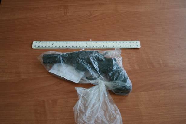 На границе задержан револьвер с патронами, купленный на Украине