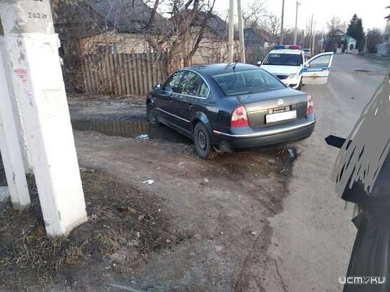 В п. Шаблыкино иномарка сбила пешехода, стоявшего на обочине