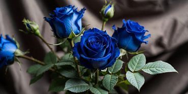 Синие розы в флористике: история селекции и как они получаются в реальности