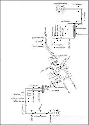 СХЕМА маршрута № 42