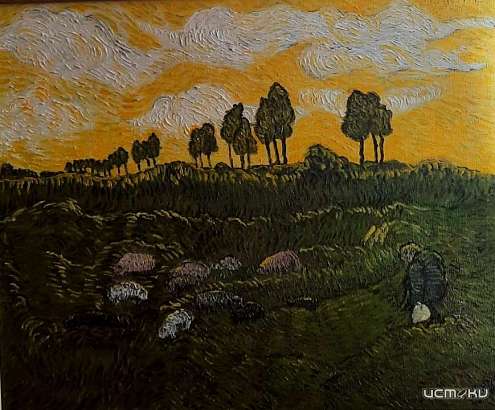 Орловчане встретили «Рассвет» вместе с талантливым художником