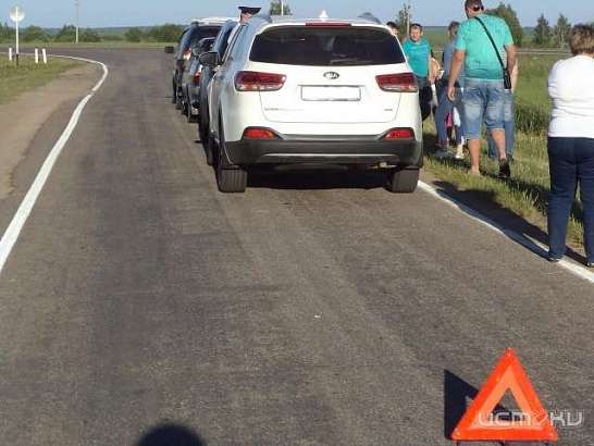 ДТП на трассе в Орловской области: корейский кроссовер собрал четыре машины