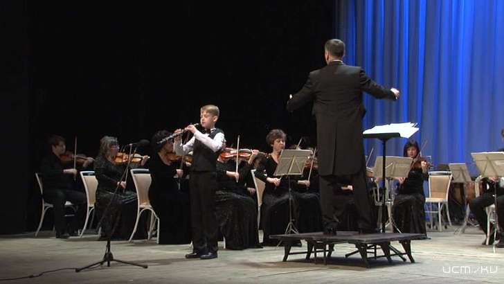 «Молодые дарования Орловщины» выступили с губернаторским симфоническим оркестром