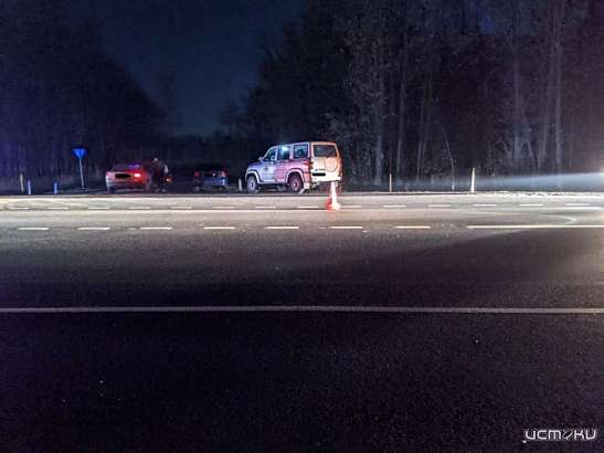 На трассе под Орлом «Рено» сбил пешехода