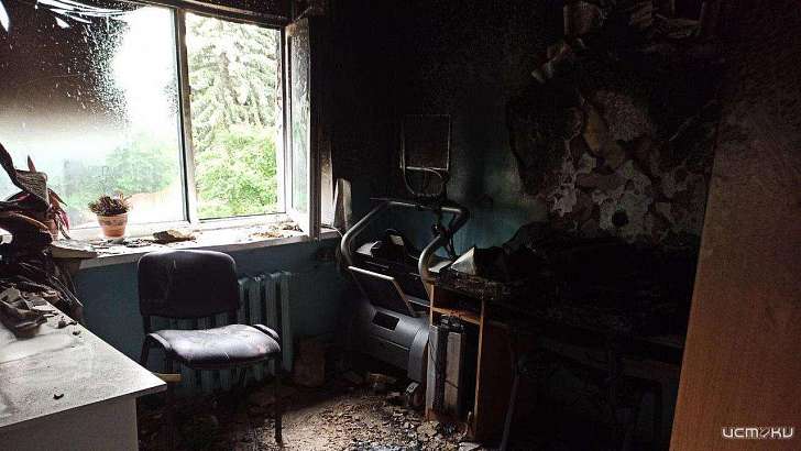 В орловской больнице им. Семашко произошел пожар в рентген-кабинете