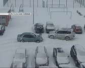 Сильный снегопад снова стал сюрпризом для орловских коммунальщиков