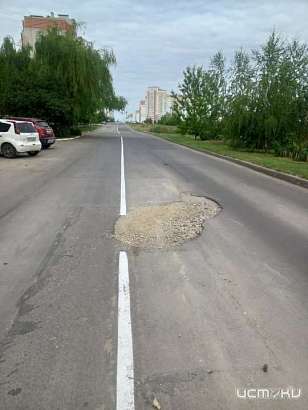 В Орле жители удивляются дорожным ноу-хау