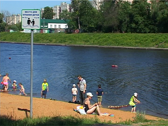 Накануне из Оки была спасена тонущая девочка 