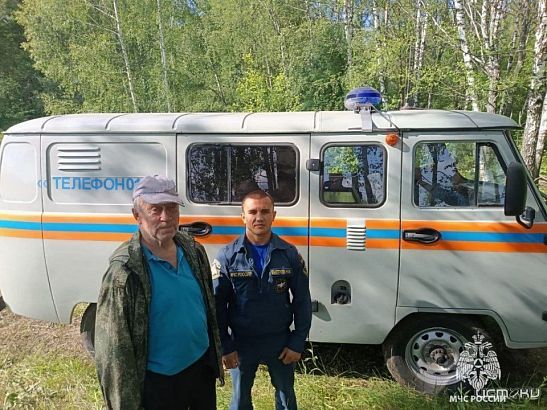 Заблудившегося грибника нашли орловские спасатели