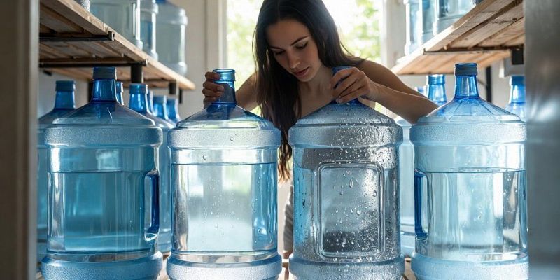 Как правильно хранить 19-литровые бутыли с водой: рекомендации по температуре, влажности и срокам