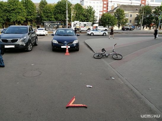В Орле иномарка сбила 10-летнего велосипедиста В Орле иномарка сбила 10-летнего велосипедиста
