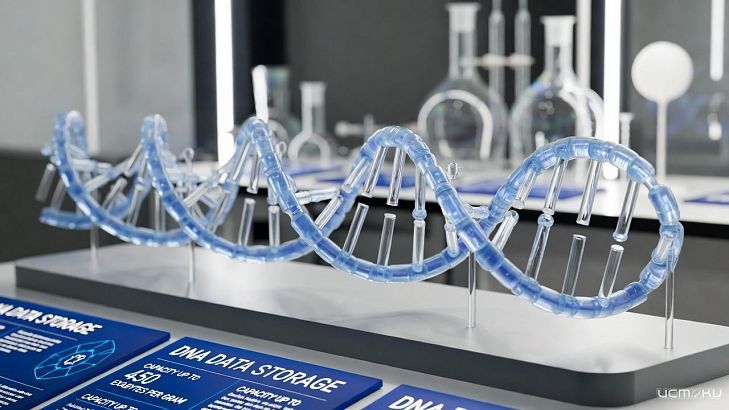 Технология хранения данных в ДНК плотностью до 450 эксабайт на грамм представлена в России