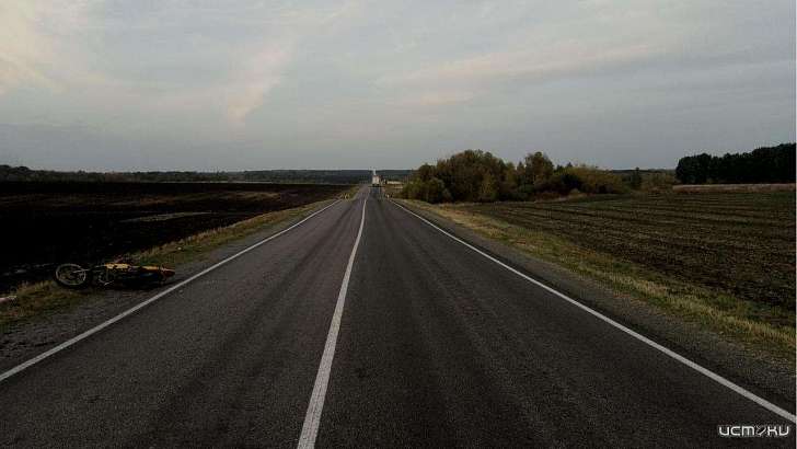 В Орловской области мотоциклист без прав попал в серьезное ДТП