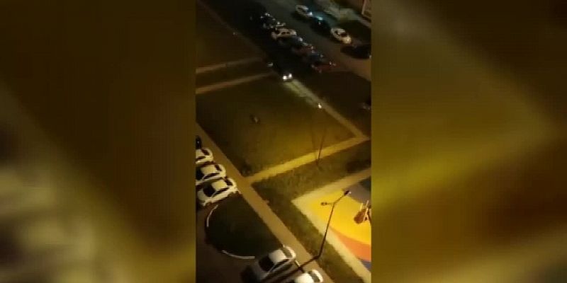 Видео: в Орле лихач устроил «ралли» во дворах Зареченского микрорайона