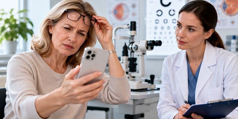 Что происходит со зрением после 40 лет и когда пора к врачу