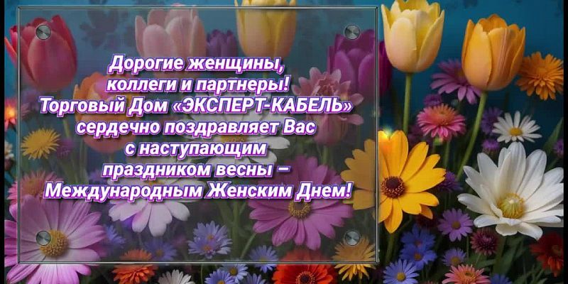 Дорогие женщины, коллеги и партнеры!