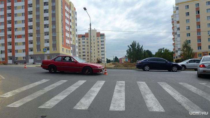 В Орле пенсионерка-нарушительница попала под машину