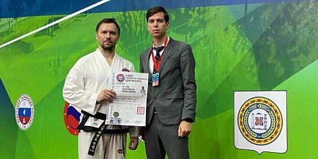  Орловский спортсмен Максим Коротков завоевал три медали на Кубке России по тхэквондо 