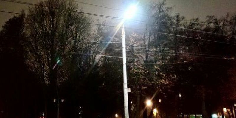 В орловской мэрии прокомментировали проблему с уличным освещением