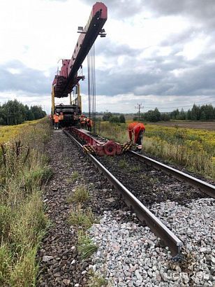 Железнодорожники приступили к завершающему этапу капитального ремонта пути в Орловской области