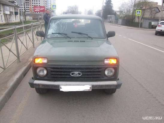 В Орле «Нива» сбила пешехода на «зебре»