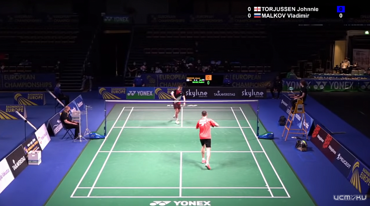 Бадминтон. Россия - Нидерланды, 18.02.2021, Чемпионат Европы среди смешанных команд, групповой этап