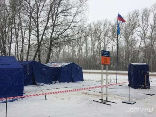 В Орловской области работает мобильный пункт обогрева