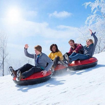 Орловчан предупредили об опасности катания с горок 