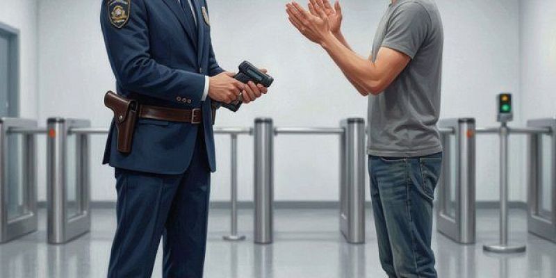 Более 1400 опасных предметов не попали в суды Орловской области