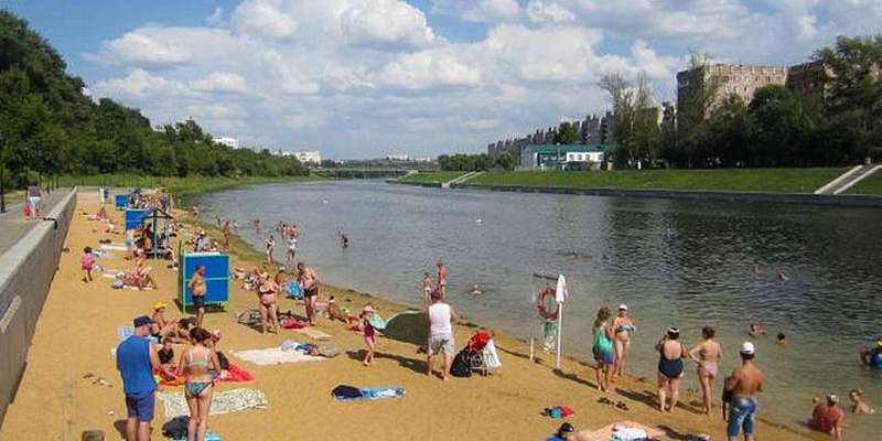 Запоздал на три недели: сегодня в Орле открылся купальный сезон